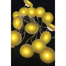 Limon Dilimi Tel Led Işık Zinciri